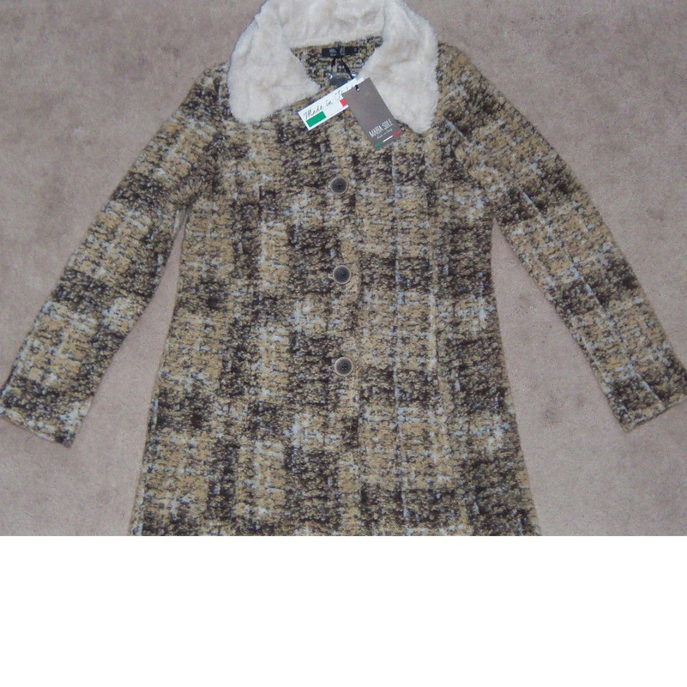 Maria Sole Italian Made Sweater Jacket Size M